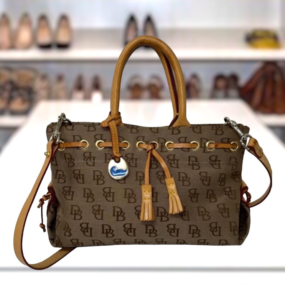 Dooney & Bourke Canvas/Leather bag